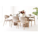 House Nordic Proširiv blagovaonski stol s dodatnom pločom s keramičkom daskom Athens – | shoptok.hr