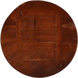 Stolna ploča Ø 40 x 3,8 cm okrugla od masivnog obnovljenog drva | shoptok.hr