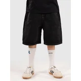 Emb Kratke hlace dark denim