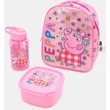 Sinsay Školski set: ruksak, lunchbox i boca za vodu 3 pack Peppa Pig | shoptok.hr