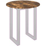 vidaXL Nepremična površina Dimljeni hrast 70 x 70 x 1.5 cm | Shoptok.si