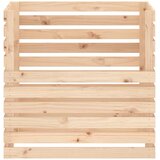 vidaXL Kompostnik 80x80x78 cm trdna borovina | Shoptok.si