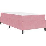  Krevetna konstrukcija s madracem Ružičasta 90 x 190 cm tkanina | shoptok.hr