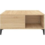  Stolić za kavu boja hrasta 80x80x36,5 cm konstruirano drvo | shoptok.hr
