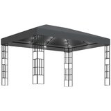  Sjenica s LED svjetlosnim trakama 3 x 4 m antracit | shoptok.hr