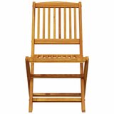  3-dijelni sklopivi bistro set od masivnog bagremovog drva | Eponuda.com