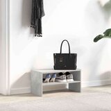 vidaXL Stalak za cipele koji se može složiti beton sivi 60x30x30,5 cm | shoptok.hr