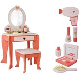 Hearts drveni toaletni stolić s ogledalom i ladicom  Hearts drveni toaletni stolić s ogledalom i ladicom Slike