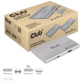  USB hub Club 3D Thunderbolt4 Portable 5-in-1 Hub with Smart Power CSV-1580 Cijene