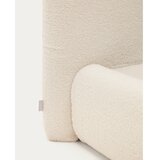 Kave Home Bež oblazinjena zakonska postelja 180x200 cm Martina – | Shoptok.si