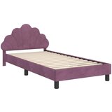  Krevet za djecu s uzglavljem Ljubičasta 80 x 200 cm Baršun | shoptok.hr