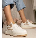 D/CEO UR/CEO White women's sports sneakers Seisha u