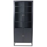Venture Home vitrina Bakal 41 × 190 × 80 cm, crna | shoptok.hr