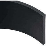 vidaXL Gumijasti rob za snežni plug črn 100x15x1 cm | Shoptok.si