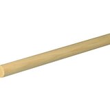  Polkrožna lesena palica (Ø x Do: 25 mm x 240 cm, Smreka/bor) | Shoptok.si