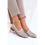 S. BARSKI Leather Perforated Women's Moccasins S.Barski | Shoptok.si