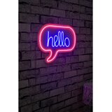 Wallity Zidna LED dekoracija Hello PinkBlue Cene