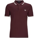 Fred Perry TWIN TIPPED SHIRT Bordo Cijene