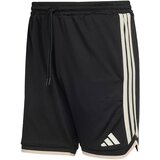 Adidas Športne hlače 'Stadium' črna / volneno bela | Shoptok.si
