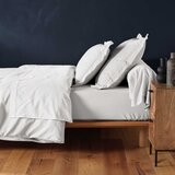 Douceur d intérieur Bijela pamučna plahta s gumom 180x200 cm Lina – | shoptok.hr