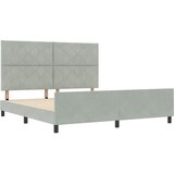  Krevet s opruga kutije Svjetlosiva 180 x 200 cm Baršun | shoptok.hr