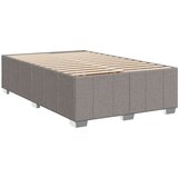 vidaXL Krevet s oprugama i madracem smeđesivi 120 x 190 cm od tkanine | shoptok.hr