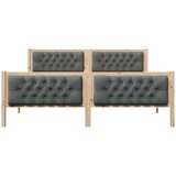  Okvir za krevet Tamno siva 160 x 200 cm tkanina | shoptok.hr