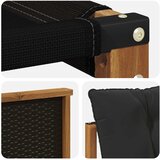  Srednja sofa za van Čvrsto drvo akacije Prirodna | shoptok.hr