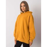 BASIC Feel Good Sweatshirt-RV-BL-6989.37X-dark yellow | Shoptok.si