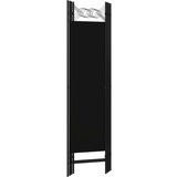 vidaXL Paravan 4-delni črn 160x180 cm | Shoptok.si
