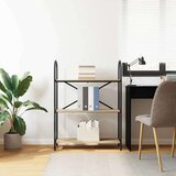 vidaXL Polica sonoma hrast 80 x 30 x 109 cm Konstruirano drvo | shoptok.hr