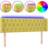  Posteljno vzglavje zeleno 147x16x78/88 cm blago, (20738769) | Shoptok.si