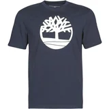 Timberland Majice s kratkimi rokavi SS KENNEBEC RIVER BRAND TREE TEE Modra