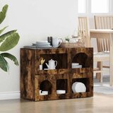  Kreveta Dimljeni hrast 80.5 x 35 x 59 cm Konstruirano drvo | shoptok.hr