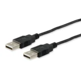 128871 USB kabel 3 m USB 2.0 USB A Crno