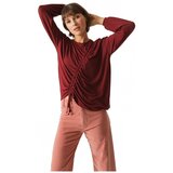 SKFK T-Shirt Bezi - Burgundy Bordo | shoptok.hr