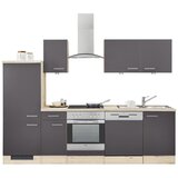 XXXL Kuhinjski Blok Brez Aparatov Milano, Antracit, Hrast | Shoptok.si