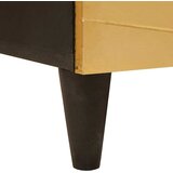  Pomoćni ormarić s ladicama Crna i zlatna 60 x 33,5 x 100 cm | shoptok.hr