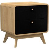 Støraa Crni noćni ormarić u dekoru hrasta Cassie - | shoptok.hr