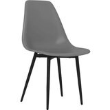  Jedilni stoli 4 kosi sive barve PP, (20699675) | Shoptok.si