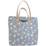 Venisymlis Ženske Nakupovalne Torbe S Cvetličnim Motivom. Torba Iz Blaga - Modra, (22069989) | Shoptok.si