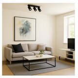 Rabalux spot lampa yorli, 3xGU10, crna Cene