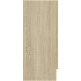 vidaXL Vitrina boja hrasta sonome 120 x 30,5 x 70 cm od iverice | shoptok.hr
