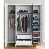 Hanah home drveni beli ormar frn 20018 | ePonuda.com