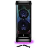 Akai karaoke 600WRMS, Disco Kugla, baterija, FM, USB, bež mikrofonDJ-Y9L | shoptok.hr