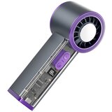 INF Prosojen ročni ventilator, 100-stopenjski zaslon, LED, 2000mAh Gray, (5000286485) | Shoptok.si