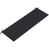  Klop Batavia z antracitno blazino 150 cm trdna tikovina, (20658117) | Shoptok.si