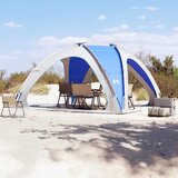 vidaXL Šator za svadbe - šator za zabave azurno plave boje vodootporni - azurnoplava 1 4 1 | shoptok.hr