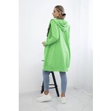Kesi Dress with hood and hood light green | shoptok.hr
