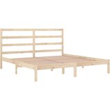  Posteljni okvir iz trdne borovine 200x200 cm, (20646448) | Shoptok.si